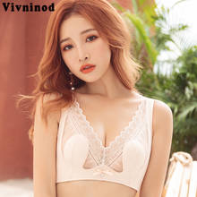 Large Size Bras Sexy Lace Women's Bra 3/4 Cup Push Up Bra Brassiere A B C Ultra-thin Cup Wire Free Bralette Breathable Underwear 2024 - buy cheap