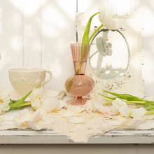 Florero para decoración de mesa, florero decorativo para sala de estar, adornos florales para mesa 2024 - compra barato