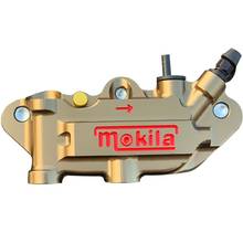 New electric motorcycle modified CNC aluminum alloy bronze calipers brake down pump for For Honda Yamaha Kawasaki Suzuki 2024 - buy cheap