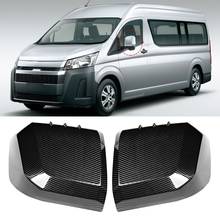 2pcs Car Rear View Side Mirror Shell Carbon Fiber Style Fit for Toyota Hiace 2019 Side Mirror Cover 2024 - buy cheap
