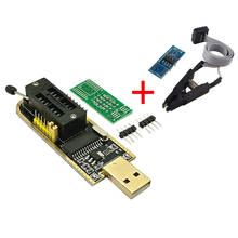 CH341A 24 25 Series EEPROM Flash BIOS USB Programmer Module + SOIC8 SOP8 Test Clip For EEPROM 93CXX / 25CXX / 24CXX 2024 - buy cheap