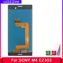 2 Pcs New Lcds For Sony Xperia M4 Aqua E2303 E2306 E2353 E2333 LCD Display With Touch Screen Digitizer Assembly 2024 - buy cheap