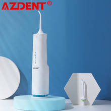 AZDENT Oral Irrigator 4 Modes USB Rechargeable Water Dental Flosser Cordless Portable Electric Teeth Cleaner 280ml Water Tank 2024 - buy cheap