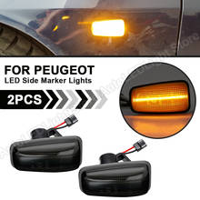 Luz LED de intermitente lateral para coche, marcador de giro para Peugeot Partner 106, 306, 406, 806, Fiat Scudo, ulyse, Citroen, Jumpy, ZX, XM, Berlingo, Evasion, 2 uds. 2024 - compra barato