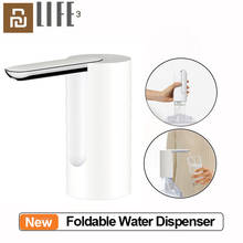 3life-dispensador de agua eléctrico plegable tipo C, Control de botón recargable, Mini bomba de agua automática portátil, batería de larga duración 2024 - compra barato