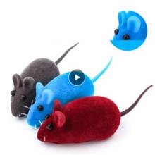 Brinquedo de pelúcia para gatos gatinhos, acessórios de pelúcia engraçados para gatos e gatos, brinquedo de rato com som colorido para animais de estimação 2024 - compre barato
