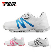 Pgm Children Golf Shoes Girls Boys Training Sneakers Waterproof Golf Sneakers Unisex Soft Breathable Sport Non-Slip Shoes 2024 - buy cheap
