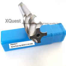 XQuest HSS машина Спиральная флейта tap M22 M22X2.5 Правосторонняя тонкая резьба шнековые краны M22X2 M22X1.5 M22X1 режущие инструменты 2024 - купить недорого