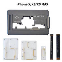 FIX-XS ISOCKET 3 In 1 Motherboard layered Testing Frame Upper Layer Repair Test Fixture For iPhone X/XS/XS MAX PCB Repair Jig 2024 - buy cheap