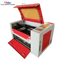 YaoNeng бренд 350 CO2 лазерный гравер машина для резки фанеры акриловая гравировка с автофокусом 2024 - купить недорого