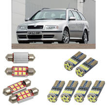 Interior led Car lights For Skod-a octavia 1 combi 1u5 estate car accessories License Plate Light 6pc 2024 - buy cheap