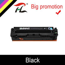 Cartucho de toner compatível htl, 203a para hp cf540a cf541a cf542a cf543a m254dw 254nw mfp m281cdw 280nw 2024 - compre barato