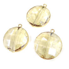 Natural Stone Quartz  Pendants Round shape Pendant for Jewelry Making Diy necklace accessories Reiki Healing Jewellery Gift 2024 - buy cheap