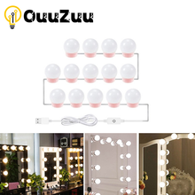 5V USB Led Makeup Mirror Night Light Touch Dimming Dressing Table Lamp Bulb Make Up Mirror Wall Lamp Bedroom Decoration Lights 2024 - buy cheap