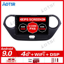 Aotsr Android 10 Car GPS Radio Multimedia Headunit For Hyundai I10 I-10 2013-2018 left and right hand DVD Player Stereo Headunit 2024 - buy cheap