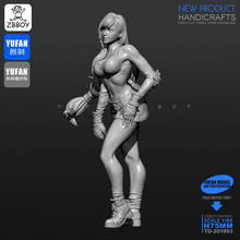 1/24 Resin Figures Kits Beauty goddess assembled model  75MM TD-201993 2024 - buy cheap