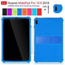 Silicon Child Cases for Huawei MatePad Pro 10.8 2019 Case Full Body Protect Adjustable Kickstand Cover for MatePad Pro 10.8 Case 2024 - buy cheap