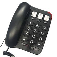 Fixe Landline Home Phone for Elderly Low Visio Group Amplified Big Button Landline Phones Loud Ringtone 2024 - buy cheap