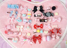 sweet candy strawberry  bowknot  hairpin Lolita girl hair clip hair side clip set hair accessroies B1355 2024 - buy cheap