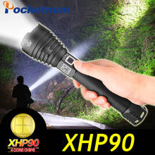 Lanterna de led xhp70.2 com zoom, bateria 18650 ou 26650 para acampamento, com o mais poderoso usb 2024 - compre barato