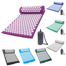 Selfree 1 Set  Acupressure Mat Head Neck Back Pain Relief Foot Massage Cushion Pillow Yoga Spike Acupuncture pad Needle Massager 2024 - buy cheap