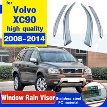 FOR Volvo XC90 2008-2014 window visor car rain shield deflectors awning trim cover exterior car-styling accessories parts 2024 - buy cheap