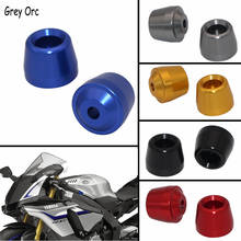 For YAMAHA YZF 1000 R1 2015 2016 2017 Motorcycle Accessories Handlebar Hand Grip Bar Ends Cap Slider 2024 - buy cheap