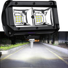 Super Bright Car LED Work Light Front Fog Light 5 Inch 18 Lights 48W Off-road Vehicle  4*4wd Motorcycle Auxiliary LED Light 2024 - buy cheap