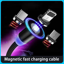 1 м 2 м Магнитный кабель для iphone usb кабель Micro usb huawei xiaomi Type C Быстрая зарядка Type-C Магнитный зарядный провод usb 2024 - купить недорого