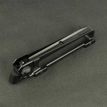 Тактическая металлическая съемная черная ручка AR15 для переноски с двумя отверстиями Picatinny Rail Combo Mount для M4 M16 аксессуары для охоты 2024 - купить недорого
