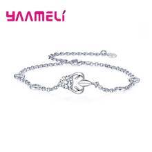 Tendy-pulsera de plata 925 de 12 Constelaciones para mujer, colgante de cristal AAAAA de marca de lujo, accesorio de joyería de wewding, novedad 2024 - compra barato