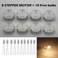 X27 168 Stepper Motor (8PCS) + 10pcs bulbs For Speedometer Gauge Repair Kit Cluster X27.168,Car electric motor for GM GMC 03-06 2024 - buy cheap