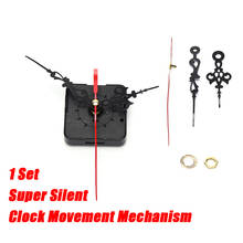 1 Set DIY Repair Parts+Hands Watch Wall Clock Movement Silent Large Wall Clock Quartz Clock Movement Mechanism 2024 - buy cheap