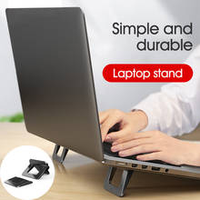 Lovebay Mini Portable Computer Holder Universal Desktop Laptop Holder Invisible Cooling Pad Notebook Stand Adjustable Holder 2024 - buy cheap