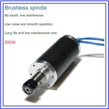 250W Brushless Spindle 53Ncm 12000rpm DC 24V 42mm Motor ER11 Collets for Drilling Milling Carving Metal Plastic Wood Working 2024 - buy cheap