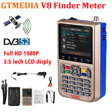 DVB-S2 Satellite Finder GTMEDIA V8 Finder with 3.5 inch Display support Spectrum DVB-S2X H.265 HD Sat Finder 2024 - buy cheap