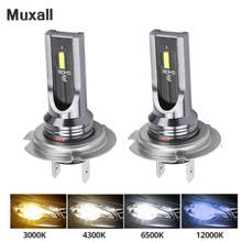 Mini H4 H7 H11 1860 12000K 4300K 6500K 20000LM 80W H9 H8 LED Fog Light Bulb HB3 9005 9006 HB4 Car Headlight Auto Lamp 12V 24V 2024 - buy cheap