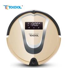 TOCOOL TC-750 Household Intelligent Super Silent Double Middle Sweep Robot Fully Automatic Charge Sweep Drag Sweep Robot 2024 - buy cheap