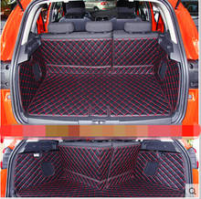 Лучшая фотография! Специальные коврики для багажника автомобиля для Renault Captur 2019-2014, водонепроницаемые коврики для багажника, коврики для багажника Captur 2017 2024 - купить недорого