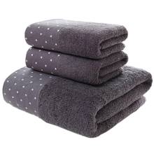 40  3pcs a Set Soft Cotton Bath Towels For Adults Absorbent Terry Luxury Hand Bath Beach Face Sheet Women Basic Towels 2024 - buy cheap