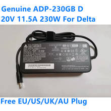 Cargador de fuente de alimentación Delta ADP-230GB D, adaptador de CA para MSI GP76 GE66 GE76 A17-230P1B, 20V, 11.5A, 230W 2024 - compra barato