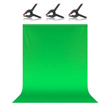 Neewer-pano de fundo para fotografia, tela verde, chromakey, 3 prendedores, para gravação de vídeo 2024 - compre barato
