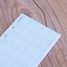 Cuaderno planificador semanal, diario y mensual, Bloc de notas adhesivas, horario, Memo 2024 - compra barato