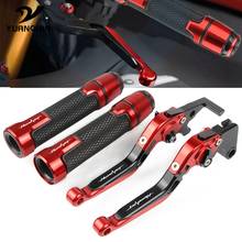 Motorcycle CNC Adjustable Brake Clutch Lever Handlebar Hand Grip Set FOR HONDA CB599 CB600F HORNET 1998-2006 1999 2000 2004 2005 2024 - buy cheap