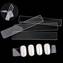 10pcs/set Acrylic Nail Art Tips Display Holder Board Clear Bar Chart False Stick Practice UV Gel Polish DIY Salon Manicure Tools 2024 - buy cheap