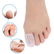 KOTLIKOFF-Protector de dedos del pie para callos, cubiertas de silicona transpirables, tubo con agujeros para callos, separadores de dedos, 2 uds. 2024 - compra barato