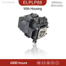 Free shipping Projector Lamps ELPLP88 for EPSON EB-U32/EB-W04/EB-W29/EB-X27 EH-TW5210 with Housing 2024 - buy cheap