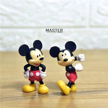 24 peça 6cm mickey mouse figura de ação modelo brinquedo mickey coleção figura brinquedos boneca dos desenhos animados modelo decorações 2024 - compre barato