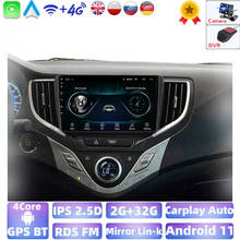 For Suzuki Baleno 2016 2017 2018 2 Din Android Car Radio Stereo WIFI GPS Navigation Multimedia Player Head Unit Support DVR BT 2024 - buy cheap