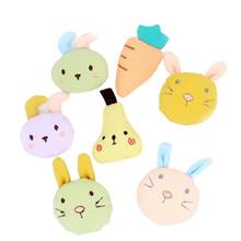 10pcs/lot Cartoon fabric  summer fruits rabbit series padded appliques,DIY kids headweSar,garments accessories material 2024 - buy cheap